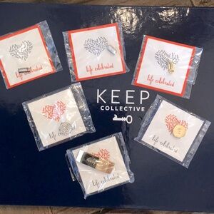 Keep Collective New Charms Set and bracelet.